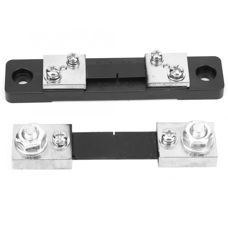 50A Fafeicy 50A//100A Current AMP Shunt Resistor 75mV FL-2 Fit for Digital Ammeter Analog Meter