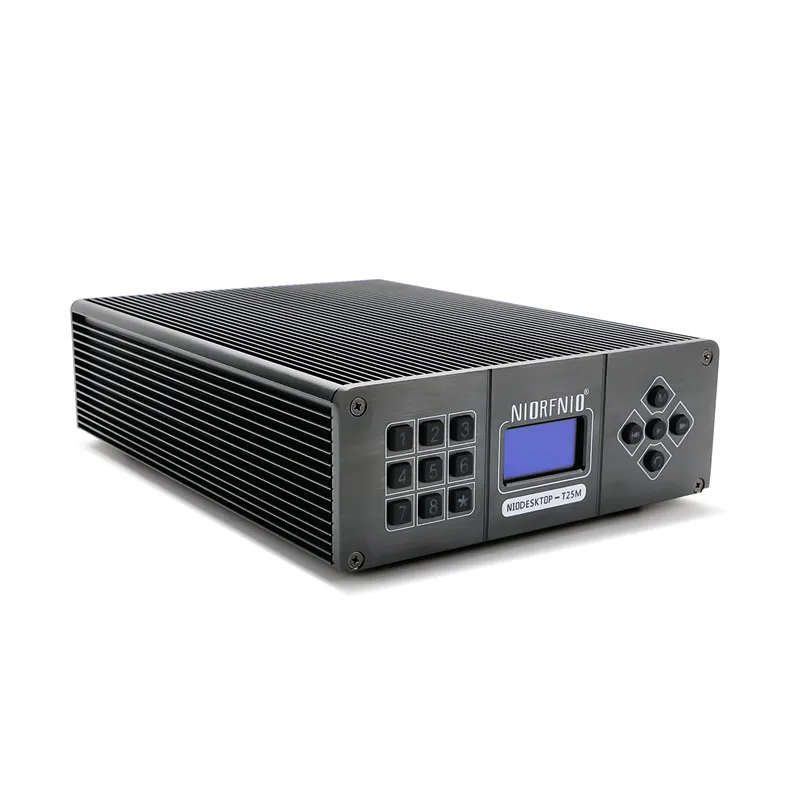 Новое поступление T25M 0~ 25 ватт Мощность FM Радио стерео передатчик с OLED Дисплей