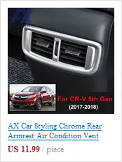 AX 2 шт. для Honda CRV CR-V MK5 напольный задний обогреватель переменного тока воздуховод кондиционера вентиляционная Защитная крышка решетка решетки