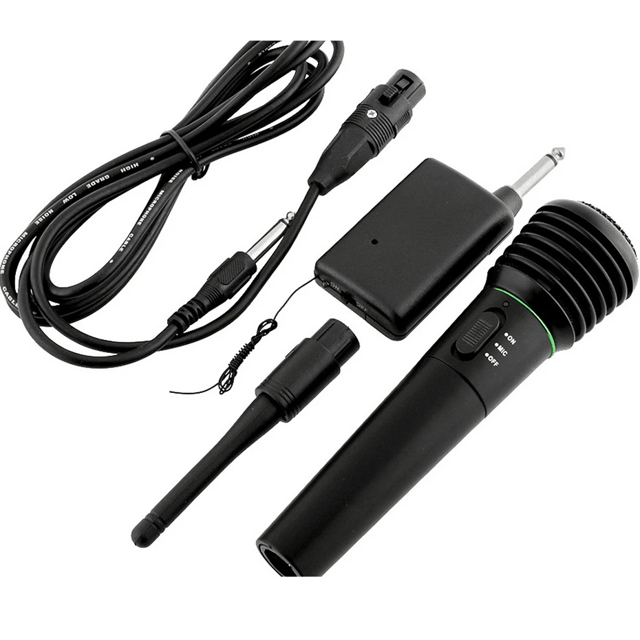 Handheld Professional Karaoke Microphone Wired Wireless Dynamic 