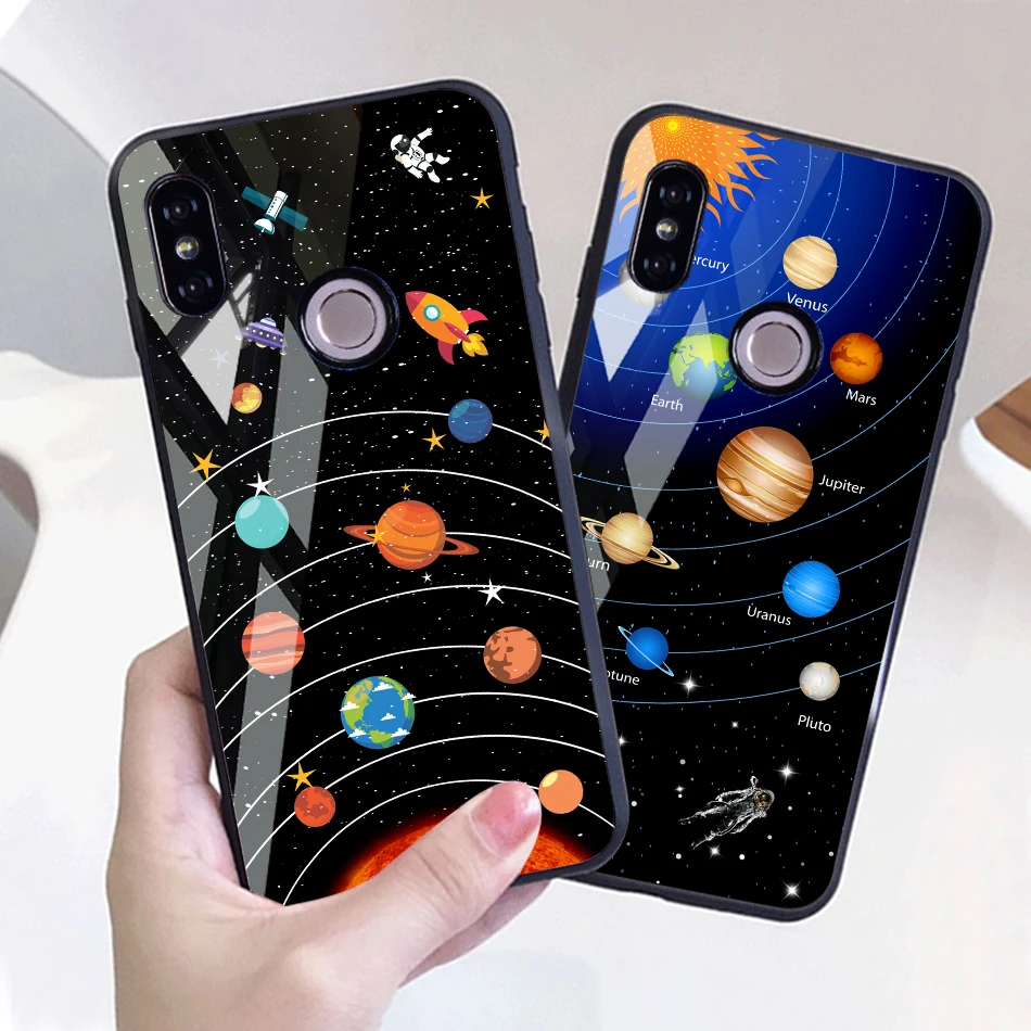  TOMKAS Tempered Glass Silicon Case For Xiaomi Redmi Note 5 Pro 4X Cover Redmi 5 Plus 4X Global Phone Case For Xiaomi Mi A1 Space (16)
