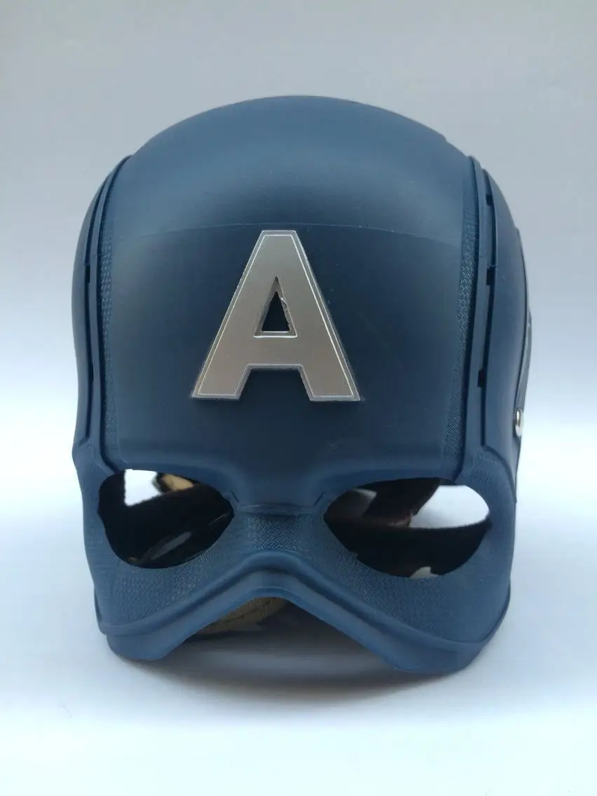 Mens 1:1 Captain America Wearable Helmet Replica Realistic Motorcycle Mask Gift Festive &amp Party Supplies Universal | Тематическая