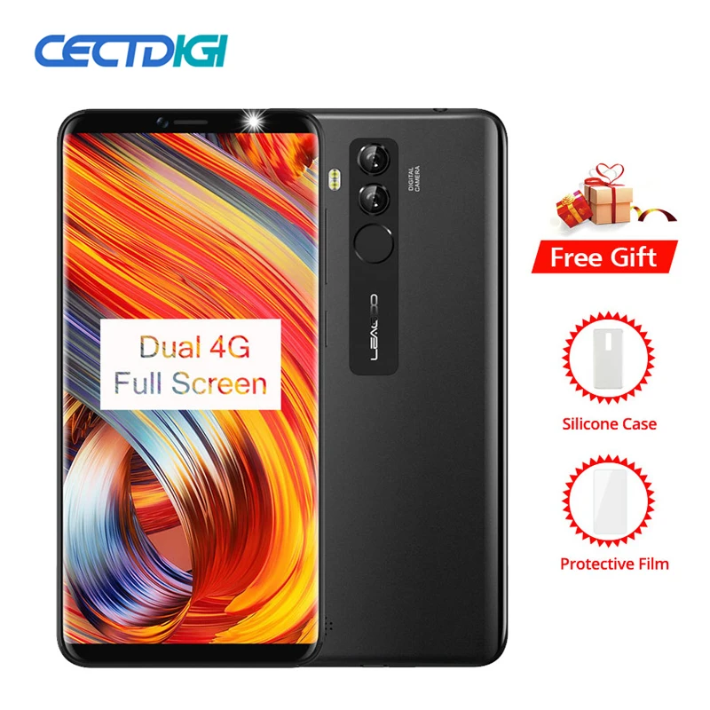 Leagoo M9 Pro 18:9 полный экран 4G Смартфон Android 8 1 MT6739V 5 72 &quotчетырехъядерный 2 Гб ОЗУ 16 ПЗУ