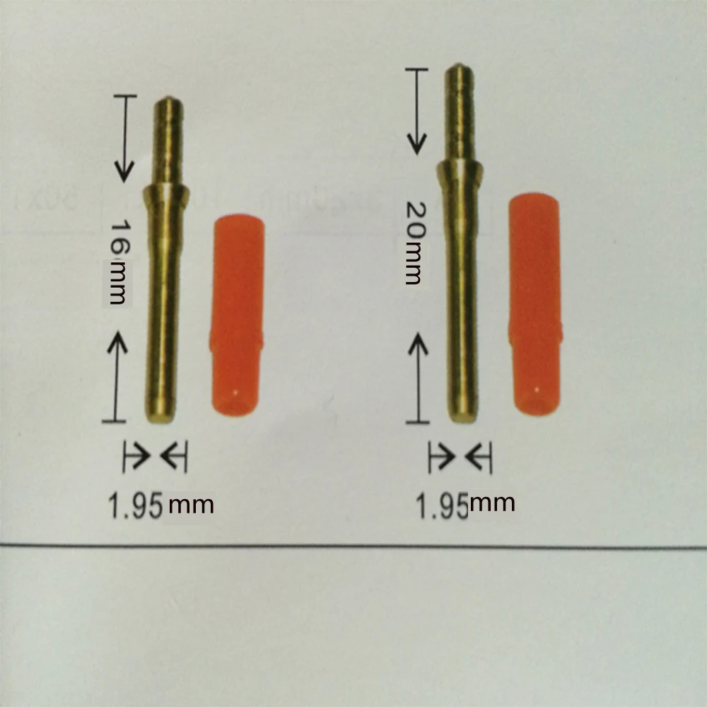 

1000sets Dental Laboratory Copper Single Pins Big Conjunction Nail -2 Length 16mm 20mm Diameter1.95mm On Stone Model Work