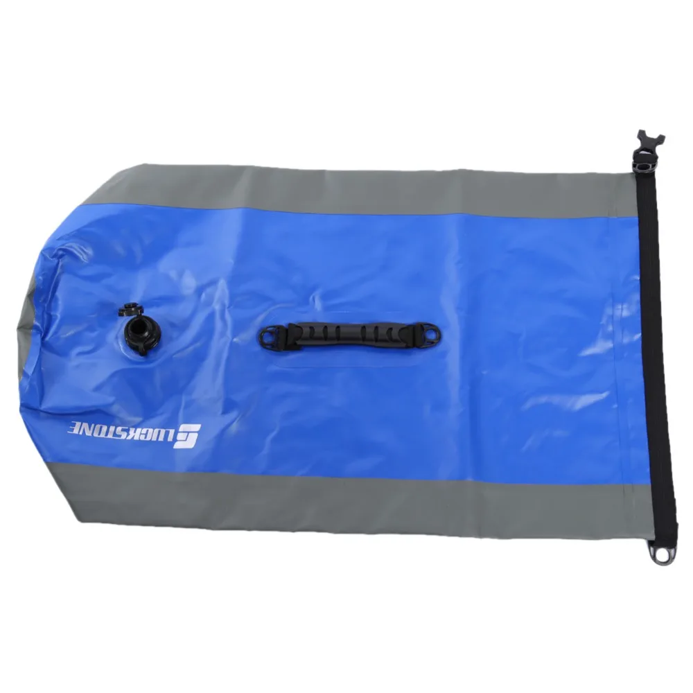 LUCKSTONE 60 л водонепроницаемый плавающий сухой мешок рюкзак Дрифт каноэ каяк Кемпинг путешествия сумки для хранения надувной тактический рюкзак