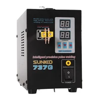 SUNKKO 737G Battery Spot welder 1.5kw LED light Spot Welding Machine for 18650 battery pack welding precision pulse spot welders 2