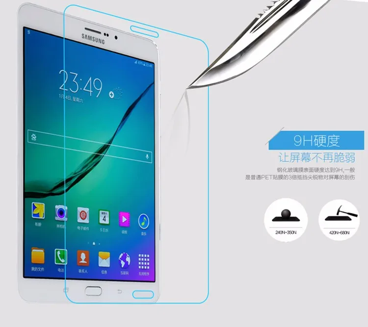 Для Samsung Galaxy TAB A 9 7 T550 T551 T555 ультратонкий взрывозащищенный 9H протектор экрана из