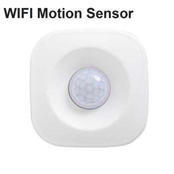 

WIFI Motion Sensor Wireless Ceiling PIR Alarm Human Body Infrared Security Detector Smart APP Push Alert Alexa Google Home IFTTT