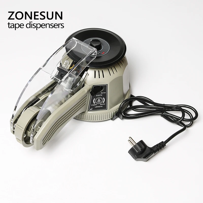 ZONESUN двусторонний диспенсер для ленты/диспенсер клейкой ленты/Безопасный