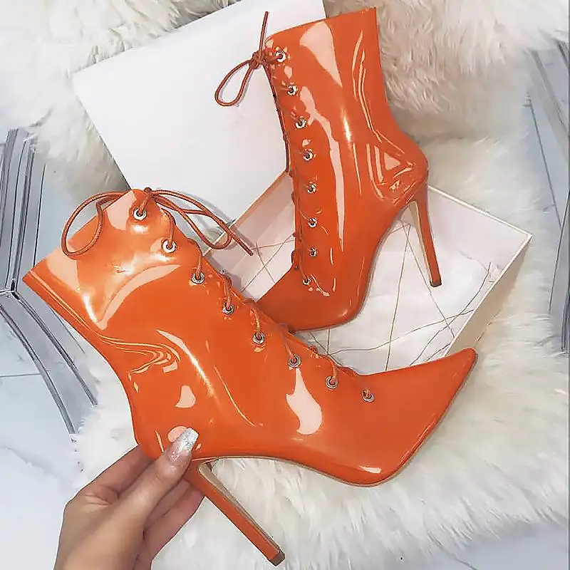Perixir-2018-New-Transparent-Boots-Clear-Chunky-heels-Mujer-Thin-heel-Women-Boots-Lady-Sexy-Party - 