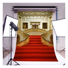 Маха Горячая замок фотографии фонов винил 5x7ft роскошные свадебные фон для фотосессий