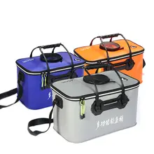 Сумки для рыбалки одежда ведро на открытом воздухе EVA Ведро Складной Рыбы баррель ведро Портативный рыболовный ящик сумка 35/40/45 см кемпинг Пеший Туризм ведро