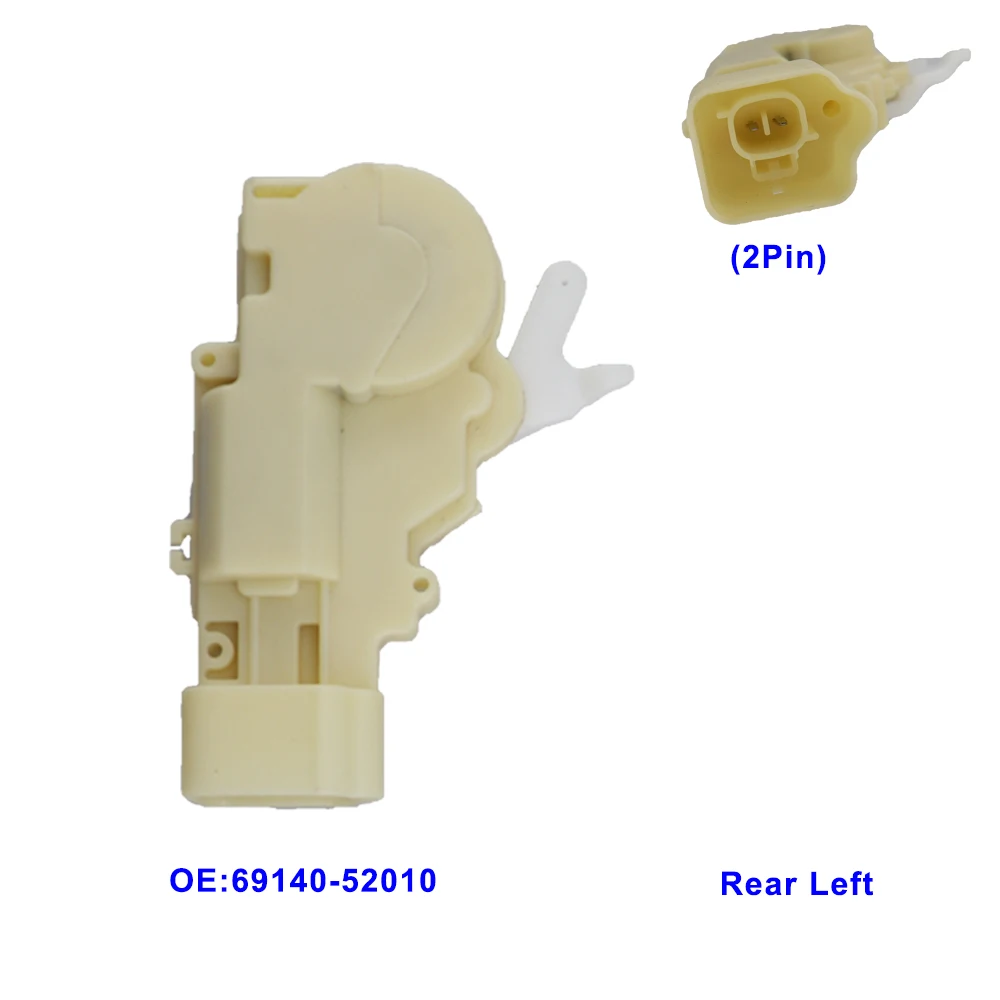 Привод дверного замка спереди/сзади/справа/слева для Автомобили Тойота моделей Echo и Yaris Vitz Belta Vios Lexus RX300 Fun Cargo SCION Daihatsu Charade - Цвет: Rear Left