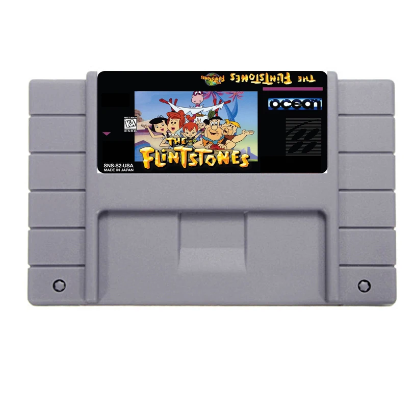 

Hot Selling 16bit 46pin Super Game Card - The Flintstones