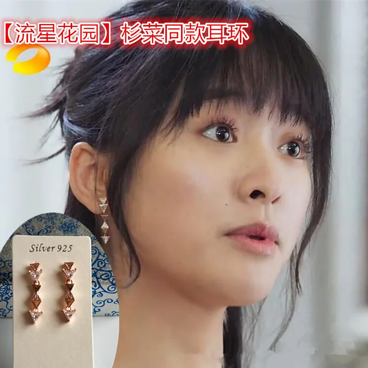 

METEOR GARDEN Zircon Earrings