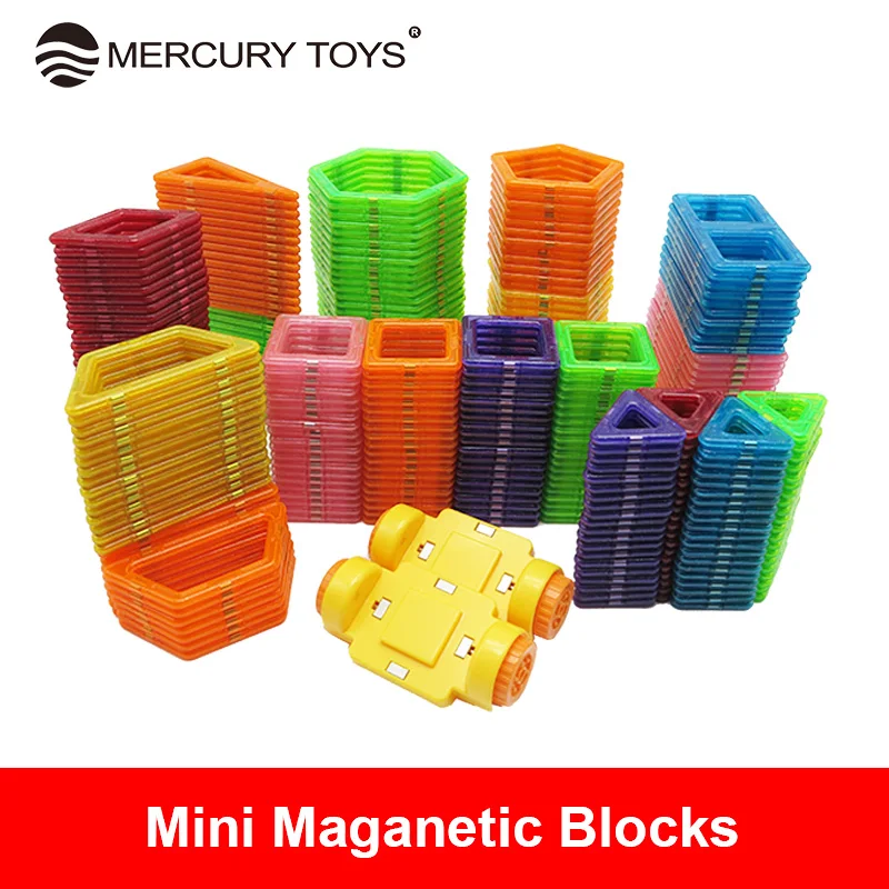 Mini Size Magnetic Blocks Designed construction Blocks 3D Model Building Bricks Children Educational font b Toys