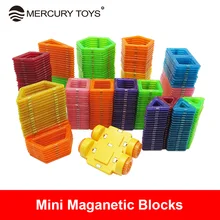 Mini Size Magnetic Blocks Designed construction Blocks 3D Model Building Bricks Children Educational font b Toys