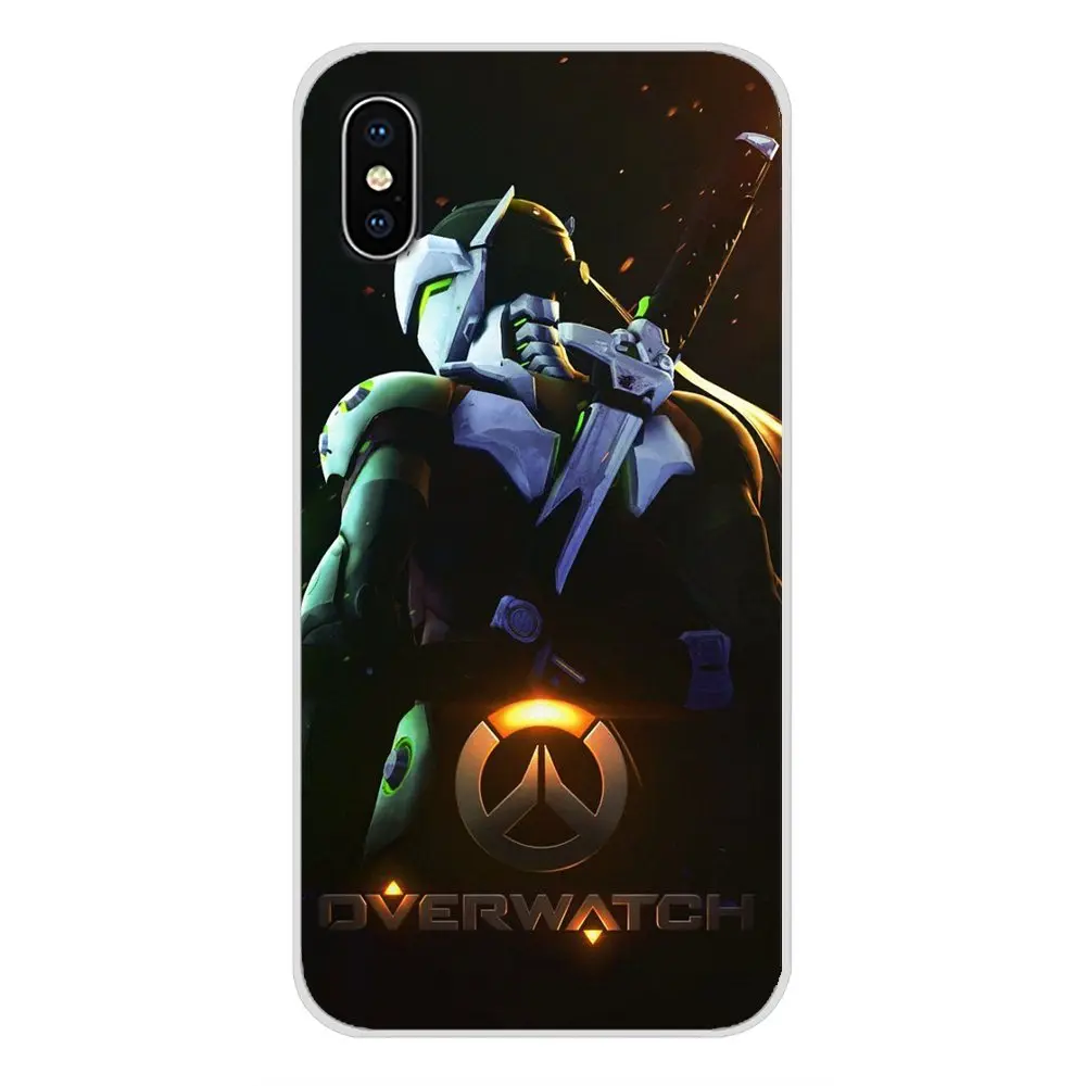 Силиконовые чехлы для часов Genji Character Trailer Apple iPhone X XR XS MAX 4 4S 5 5S 5C SE 6 6S 7 8 Plus ipod touch
