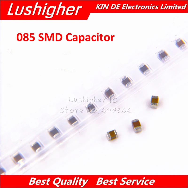 100pcs 0805 685K 6.8Uf 100V X7R 10% SMD Ceramic Capacitor MLCC