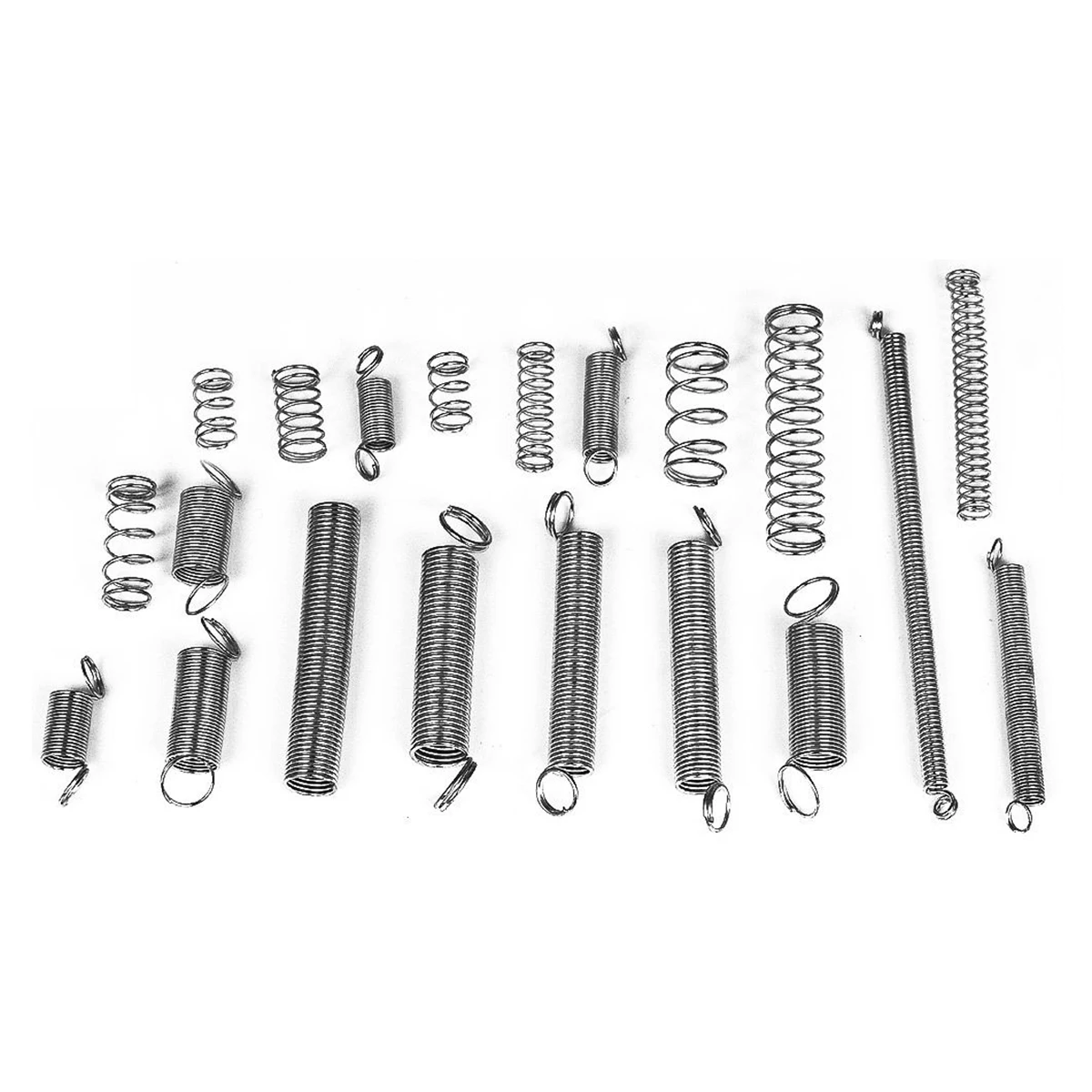 200PCS Spring assortment Spiral Spring Galvanized Spring Set Electrical