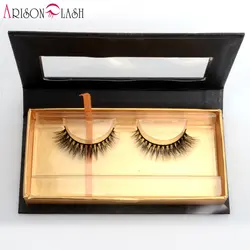 3D норки накладные ресницы Крест Natural Fake Полный Газа Lashes профессиональный макияж большеглазый ресницы ручной работы Margare Arison