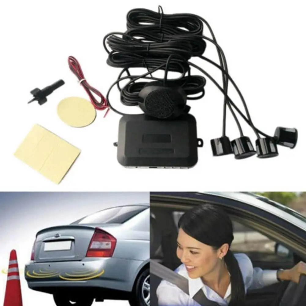 

New Arrival Car Auto LED Parking Sensor with 4 Sensors Reverse Backup Car Parking Radar Monitor Detector System Display GPS