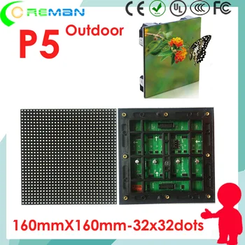 

Shenzhen factory p5 led display outdoor module 320x320mm 160x160mm 160x320mm , Indoor Fixed Installation led module p4 p5 p6