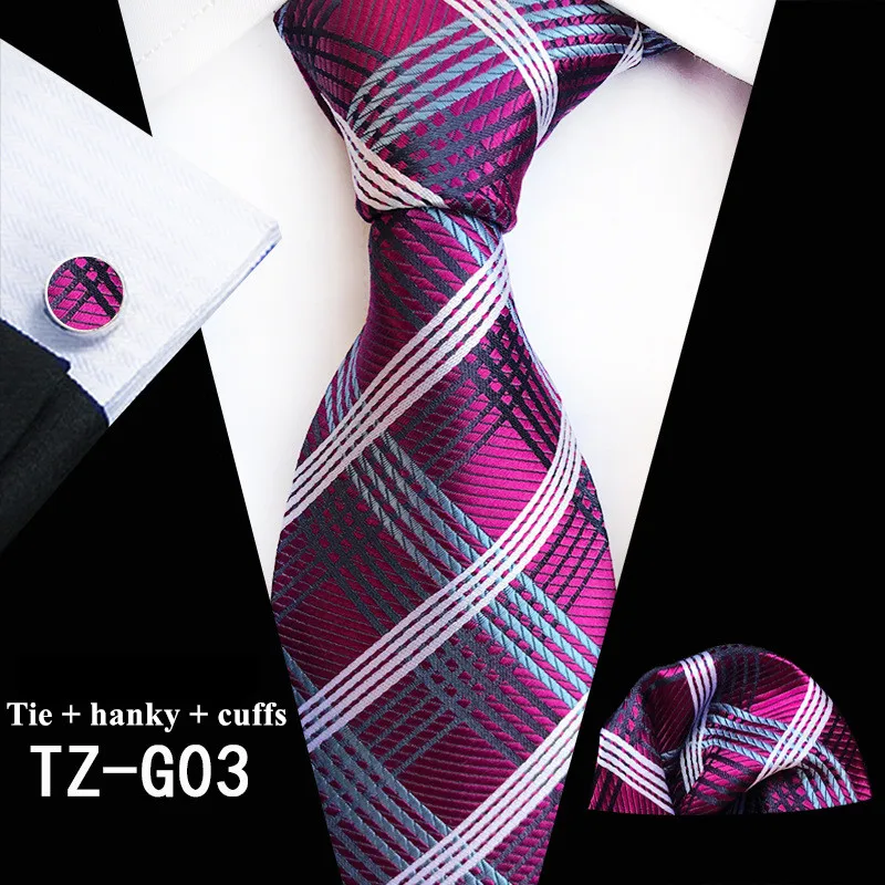 Коричневый модный ретро деловой мужской галстук Карманный Набор Запонок классический мужской Галстук Пейсли набор шелковых галстуков Свадебный жаккардовый