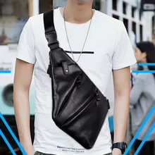 Высококачественная Мужская трендовая сумка в виде летучей мыши из искусственной кожи, мужская сумка на лямках, сумка для путешествий, модная повседневная сумка через плечо