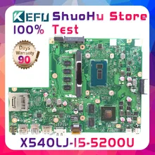 KEFU X540L For ASUS X540LJ F540L CPU I5-5200U 4GB Memory rev2.1 laptop motherboard tested 100% work original mainboard