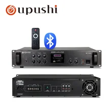 Bluetooth pa Усилитель домашний аудио усилитель Поддержка дистанционного управления, USb, sd-карта, FM для домашней системы объемного звучания