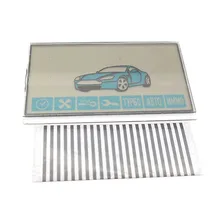 Nova A91 A91 display LCD cabo flexível para Starline controle remoto lcd display A91 com Listras Da Zebra