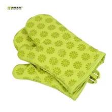 1 шт. рукавица для подсолнуха, перчатка для выпечки, термостойкая Толстая силиконовая кухонная печь для барбекю, рукавица для Гриль-барбекю LB 215