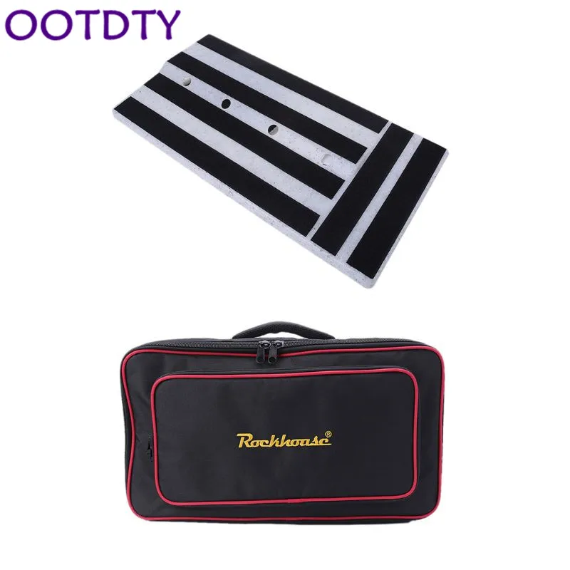 

OOTDTY Board Guitar Pedal Board Mastery Effect Pedalboard RockBoard Hide Power Room ABS