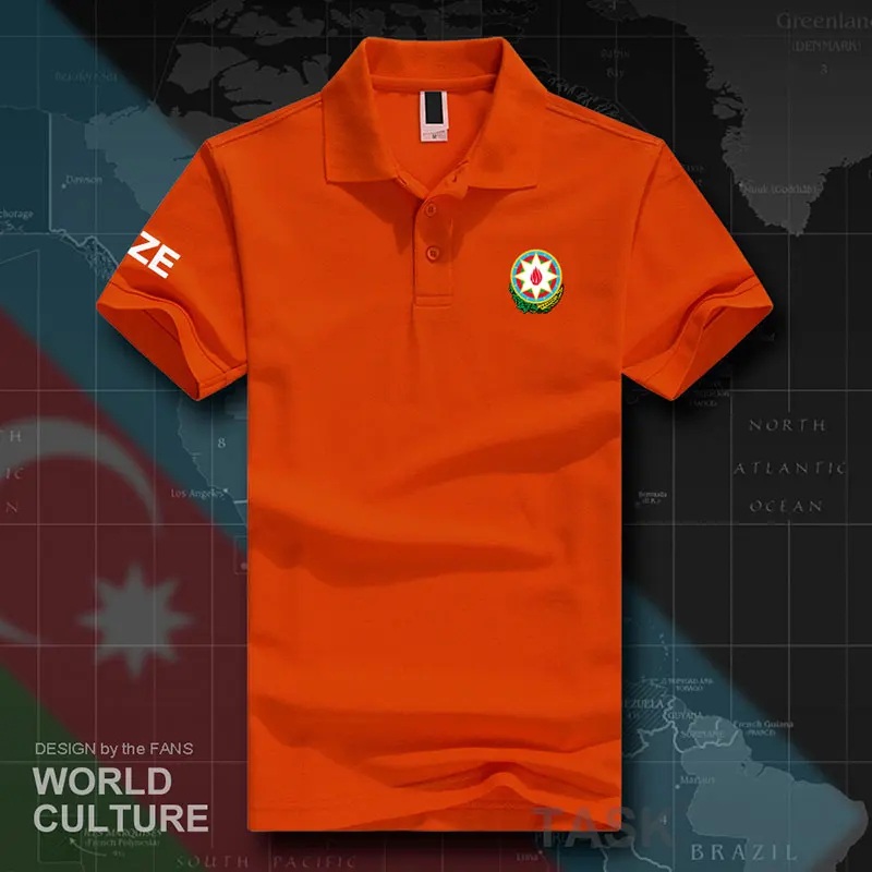 Рубашки поло для мужчин с коротким рукавом, белые бренды, принт для страны, хлопок, национальная команда, модная одежда 20 - Цвет: polo-orange