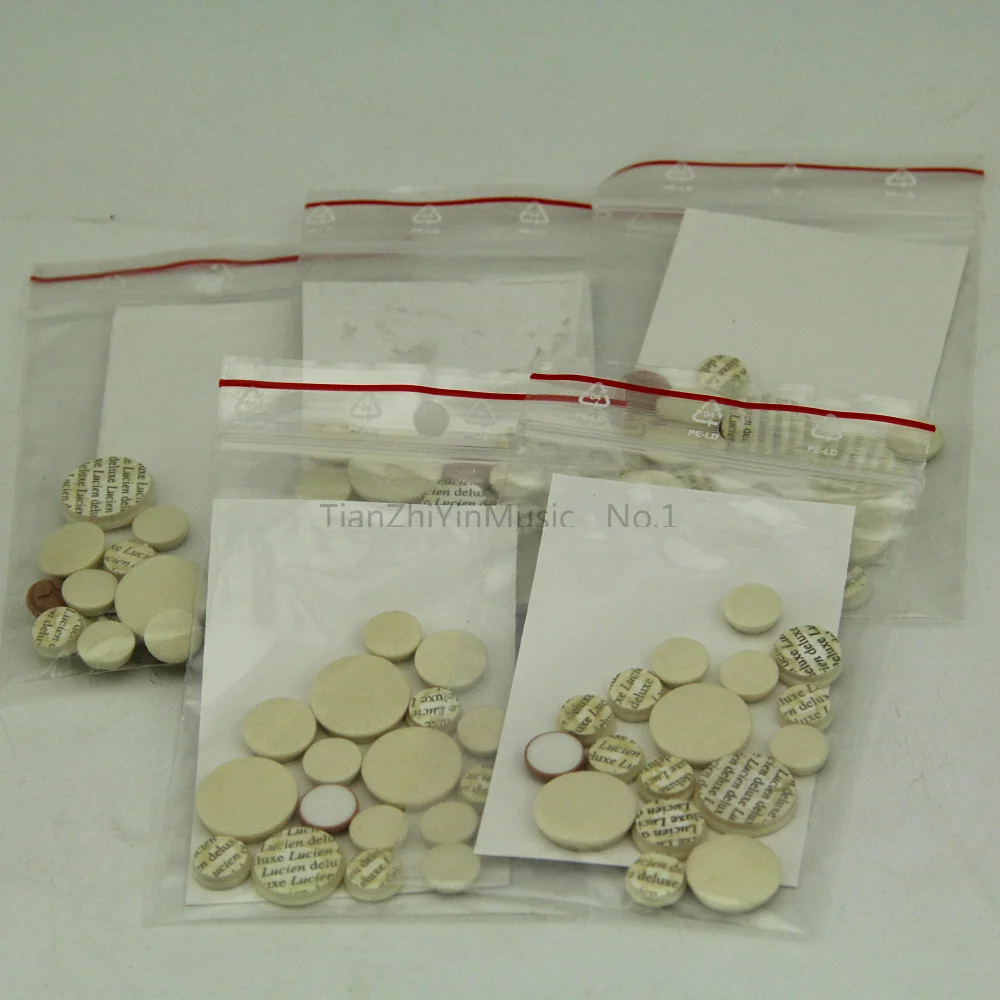 

5ste =17PCS clarinet sound hole size mat A set of B clarinet pads