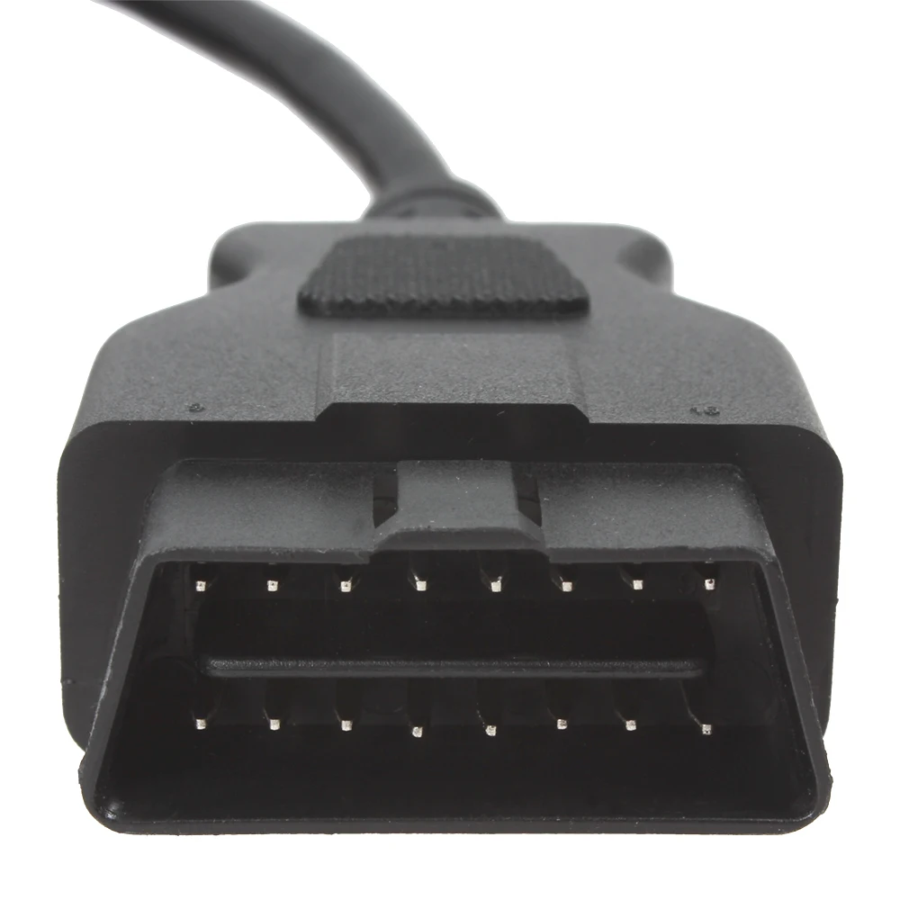 Высококачественный 1 5 м Удлинительный кабель 16 контактов ELM327 OBD II OBD2 разъем