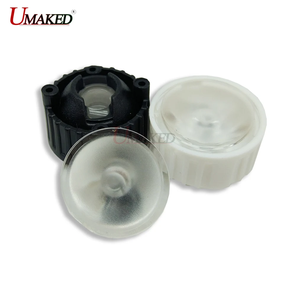 20 мм матовая поверхность LED len 8 15 30 45 60 90 120 Угол PMMA оптическая линза + 2pin Кронштейн