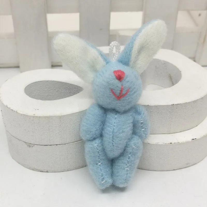 4cm bunny rabbit blue 8