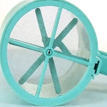 Горячая мука пластиковая чашка-просеиватель форма механическое для муки сито порошок сито глазурь для выпечки шейкер для сахара с ручкой ручной инструмент для выпечки