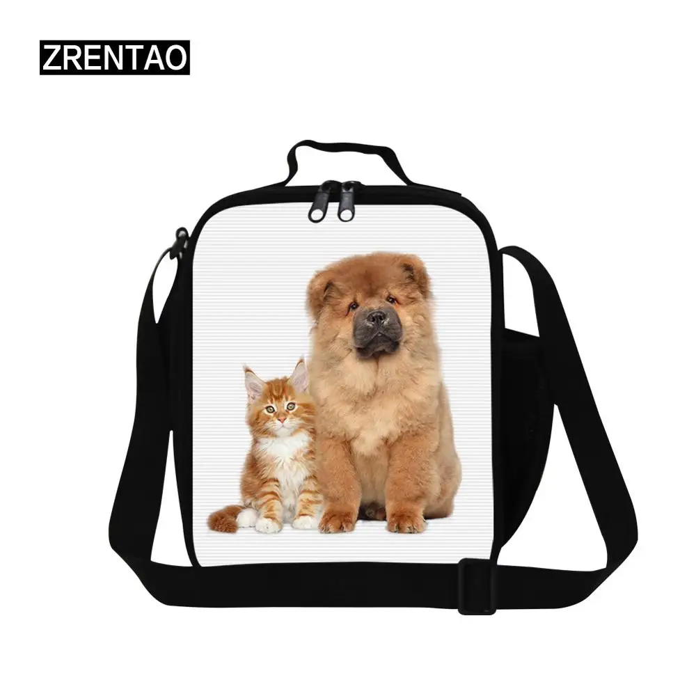 

Cute Animals Print Lunch Bag Kid Bento Box Insulated Pack Picnic Drink Food Thermal Cooler bag Tote For Little Children School