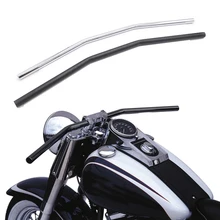 Универсальный 7/8 ''22 мм мотоциклетный руль черный/серебристый рукоятка для Harley Yamaha Suzuki Kawasaki Honda Triumph