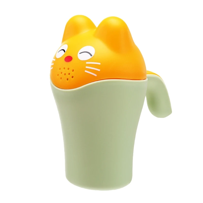 Baby Shower ложка животных шампунь для купания стирка стакана воды милый кот стиральные средства Черпак детская ванночка Душ мыть чашки