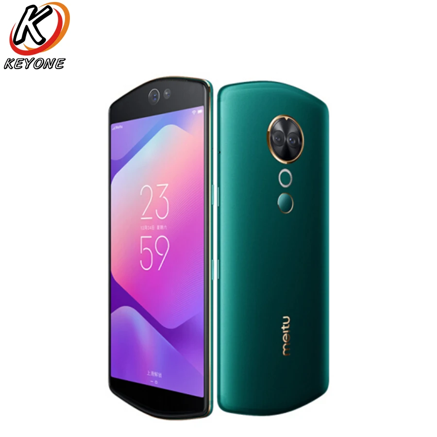 New Meitu T9 LTE Mobile Phone 6.01 inch 6GB RAM 128GB ROM Snapdragon 660 Octa Core Android 8.1 Dual Front/Rear Camera Smartphone New Meitu T9 LTE Mobile Phone 6.01 inch 6GB RAM 128GB ROM Snapdragon 660 Octa Core Android 8.1 Dual Front/Rear Camera Smartphone