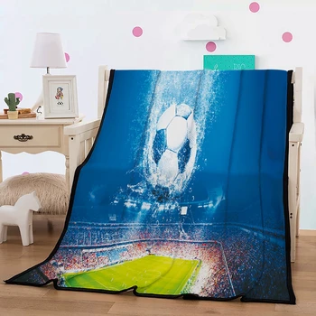 

BEST.WENSD Europe winter Super Soft Cozy Velvet Plush Throw Blanket Floral Modern Line Art Sherpa Blanket for Couch Throw Travel
