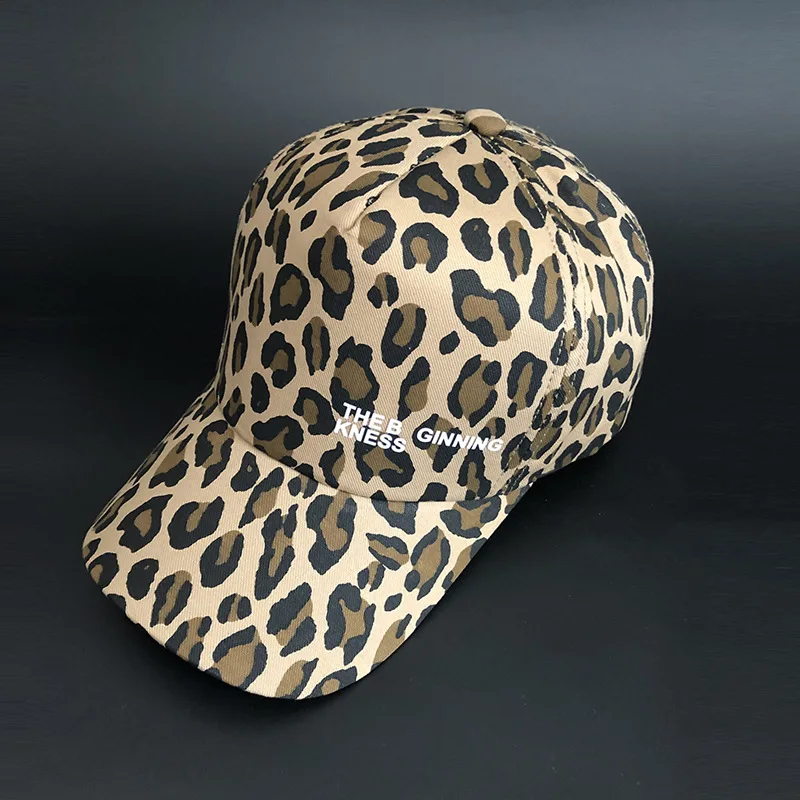 

Brand Leopard-print Baseball Cap Women Outdoor Visors Hats Casual Hip-pop Hat Leopard Retro Caps Gorras Wholesale 2N6143