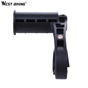 

WEST BIKING Bicycle Bike Multifunction Handlebar Extended Seats Brackets Extender for Bike Lamps Phone Speedometer Cycling Light