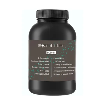 

Sparkmaker 3d Filament Uv Resin LCD/SLA 3d Printer Printing Materials Print Dently Jewelry 500g/Bottle 405nm Uv Resin Sla Resin