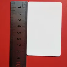 RF пассивные карты CUID белая Пустая карточка из ПВХ 200 шт./лот