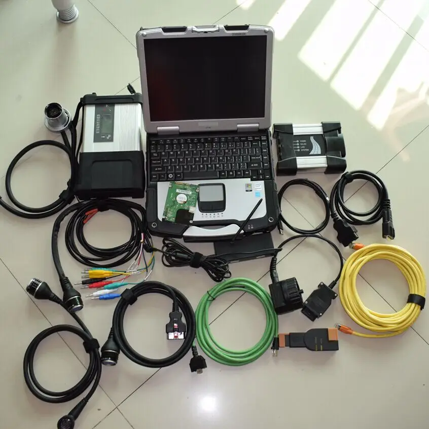 #*Cheap 2019 for bmw icom next + mb star c5 2in1 software hdd 1tb in one laptop cf30 ram 4g diagnostic tool mb for bmw full cable